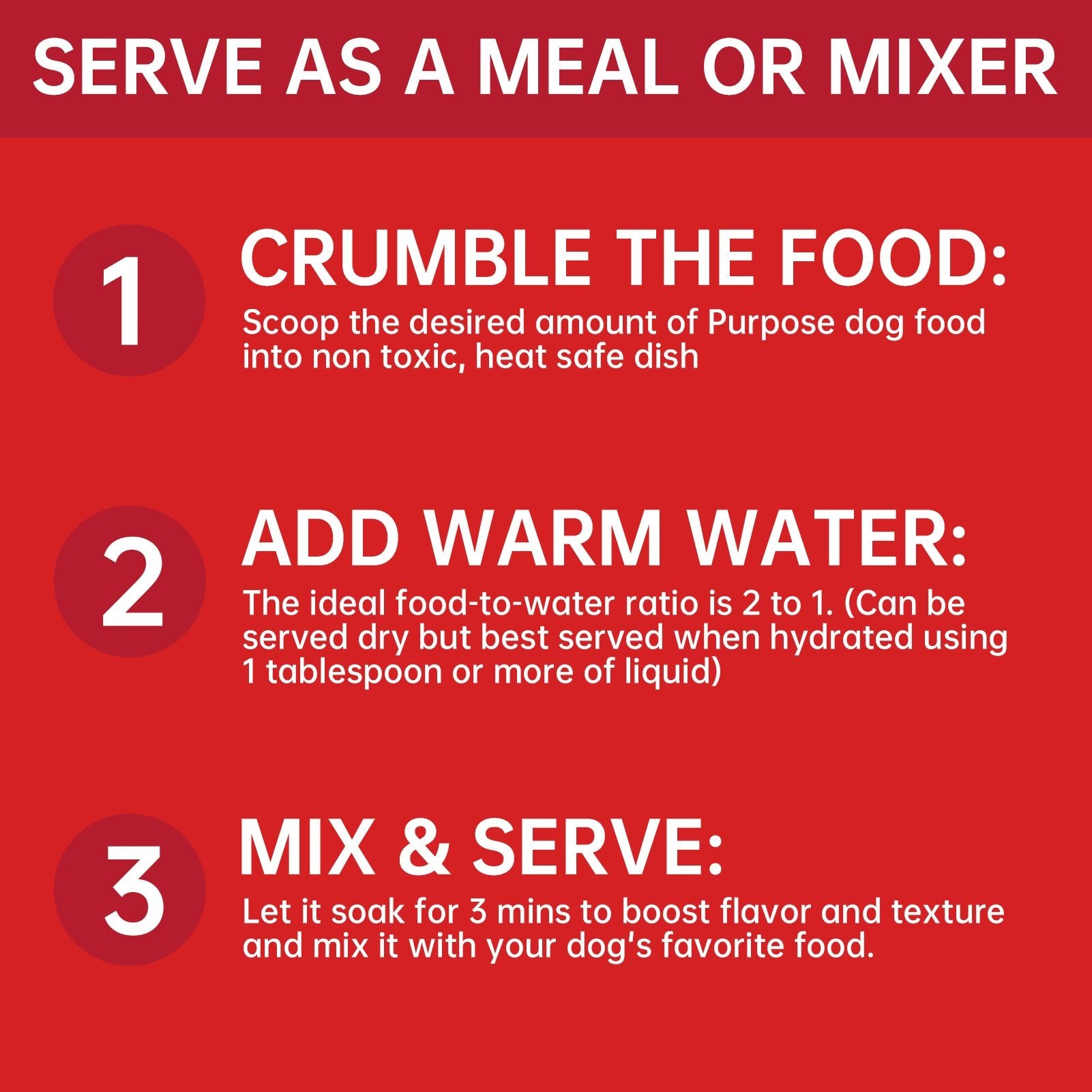 Beef & Veggie Freeze-Dried Raw Dog Food - PURPOSE PET FOOD