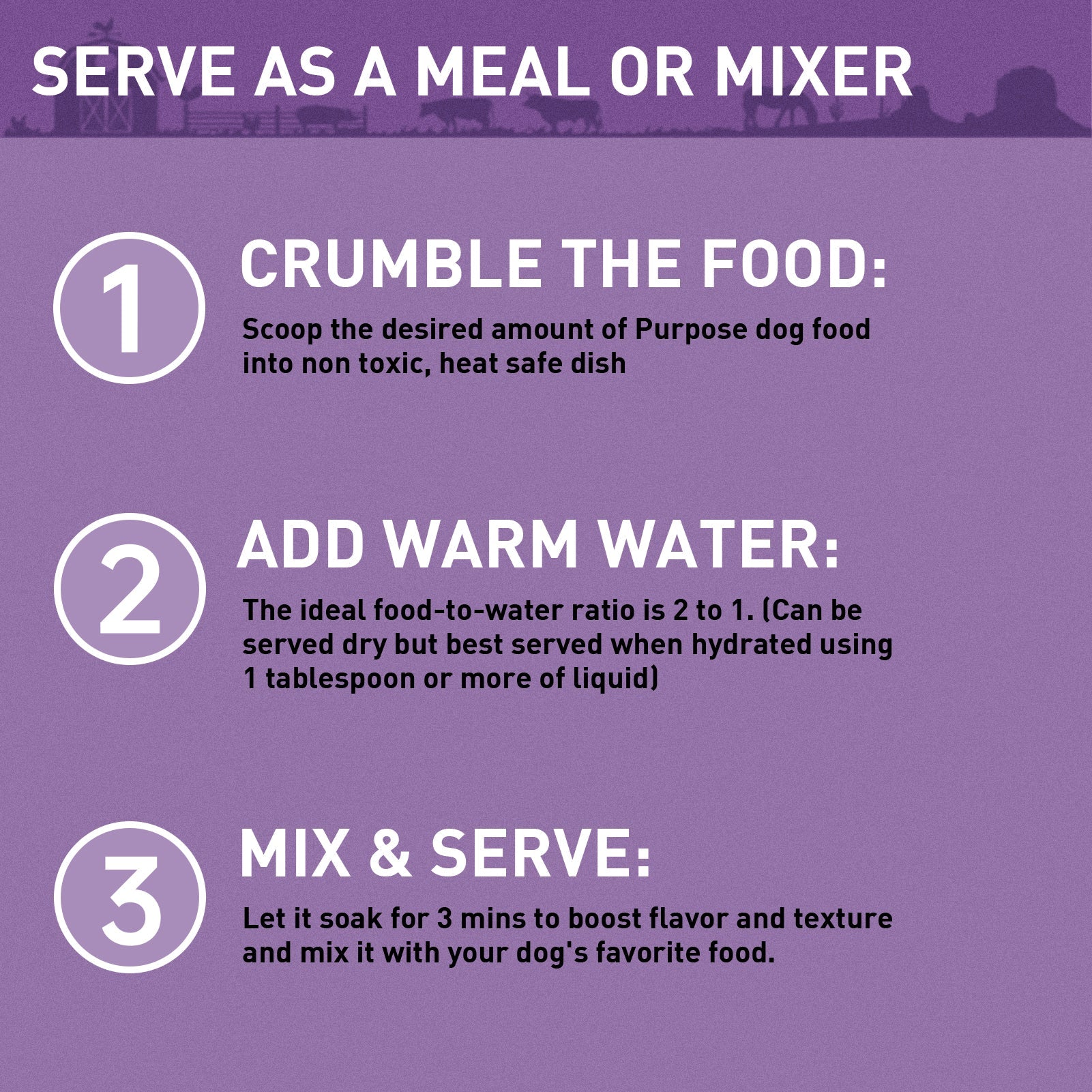 Rabbit & Veggie Freeze-Dried Raw Dog Food - PURPOSE PET FOOD