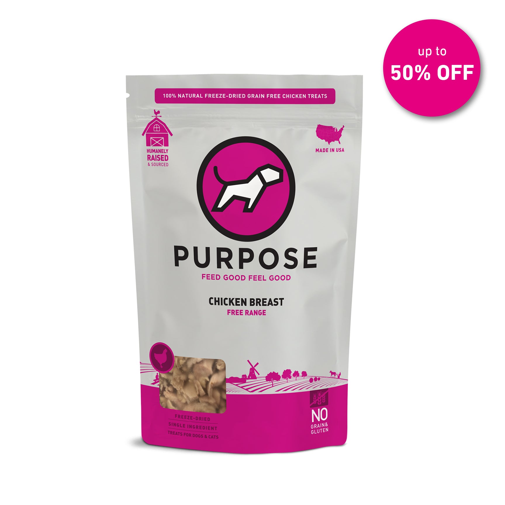 [Clearance] Chicken Breast Freeze-Dried Raw Dog Treats